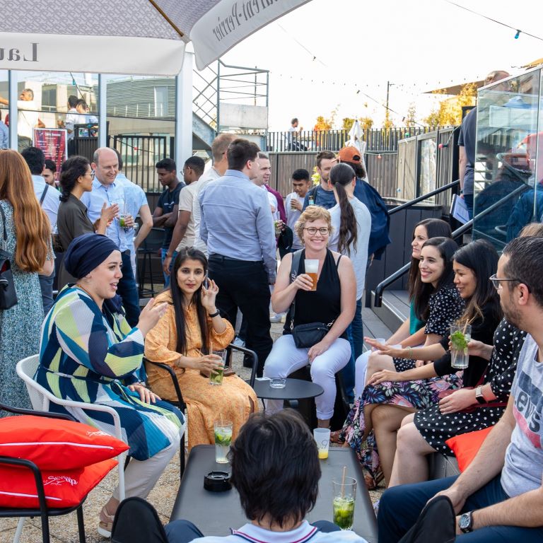 Soirée entreprise Exalog Rooftop